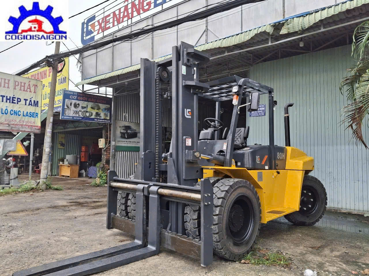 Xe nâng 8 tấn Liugong